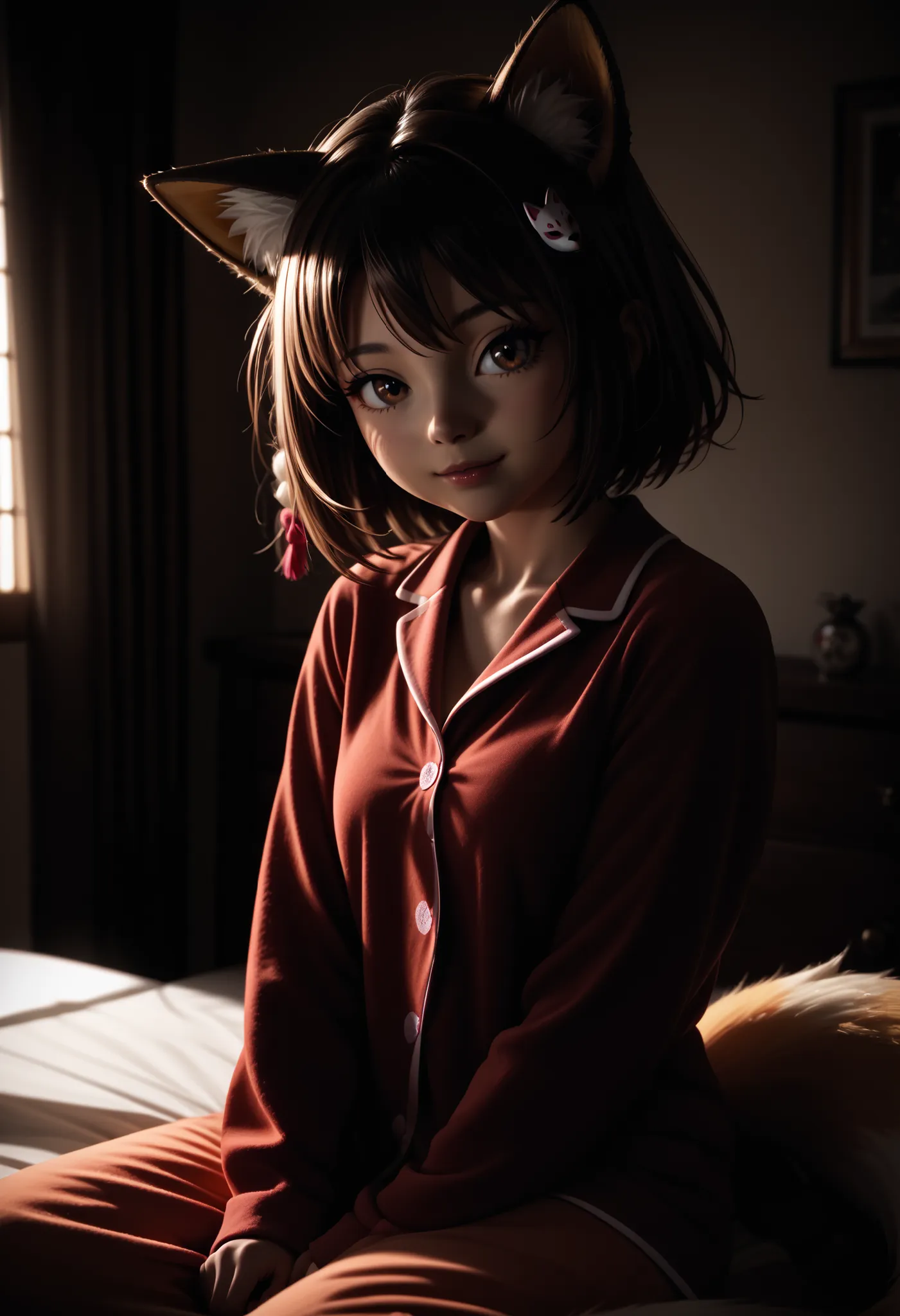 (masterpiece, best quality:1.2),accurate, drop shadow, tachi-e, , 8k, super detail, best quality, UHD, anatomically correct, 4K, highres, score_9, score_8_up, score_7_up, score_6_up, score_5_up, score_4_up, : Solo: 1girl:: , realistic fur, ultra realistic,...