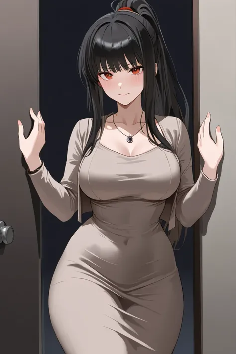 Dongtan Dress , off-shoulder, big , thick thighs, bow, 
