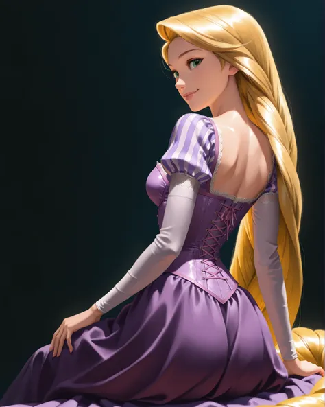 closeup, Sluisap, eyes、usnr、GBF_style、748cmstyle、32K、Semi-realistic、 super detailed description 、Artwork、Original Works、 detailed color、 detailed eyes、 detailed lips 、 The Greatest Masterpiece、Professional work、normal Breasts, Tangled movie character , Rap...