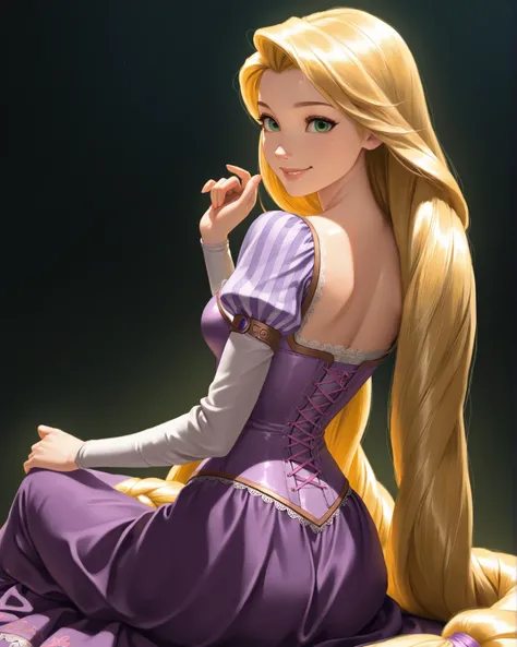 closeup, Sluisap, eyes、usnr、GBF_style、748cmstyle、32K、Semi-realistic、 super detailed description 、Artwork、Original Works、 detailed color、 detailed eyes、 detailed lips 、 The Greatest Masterpiece、Professional work、normal Breasts, Tangled movie character , Rap...