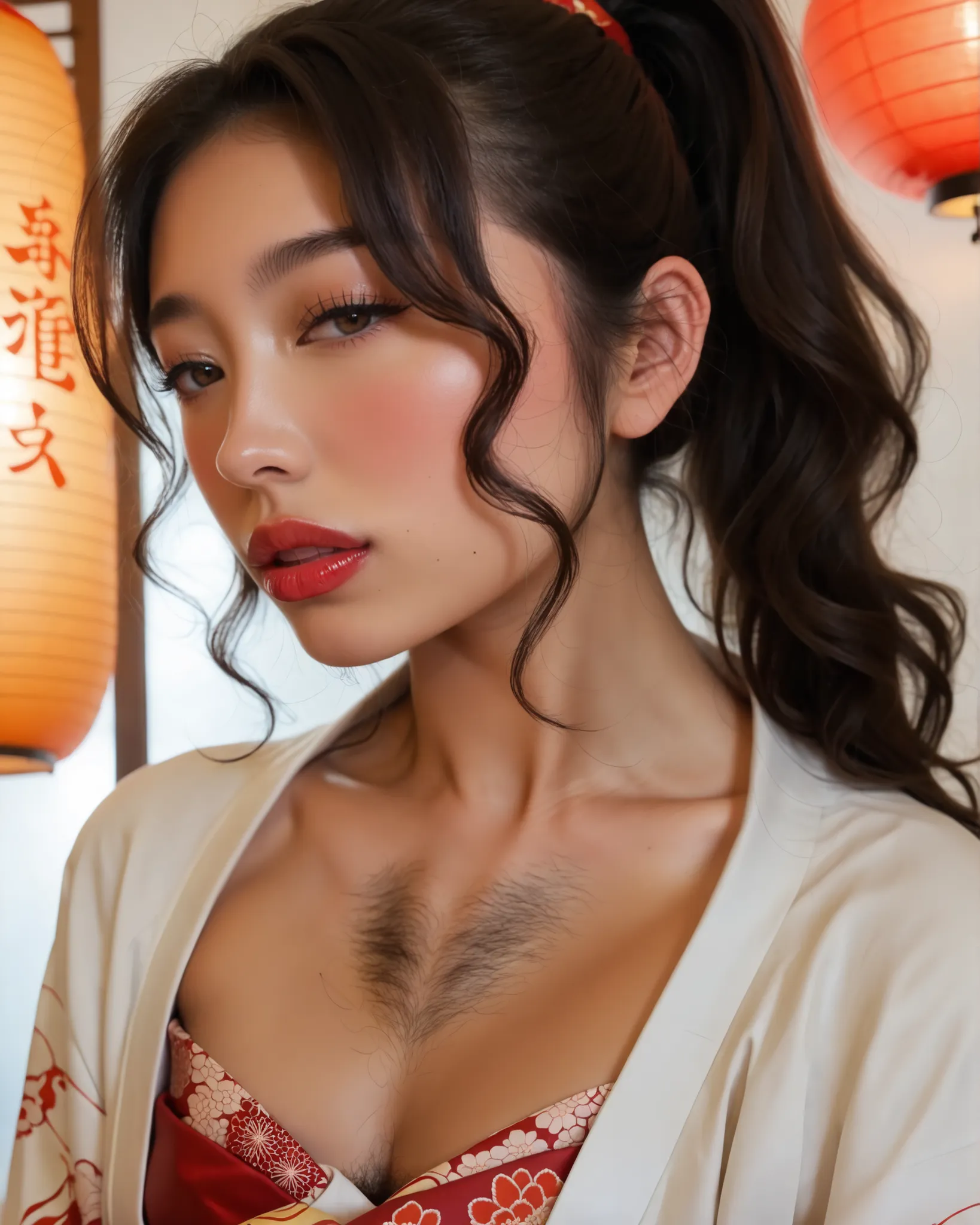 score_9, score_8_up, score_7_up,
(A photo of Japanese girl),cinematic lighting, (Japanese festival),1girl,24yo,face focus,(pale skin),(small hips),(Japanese festival costume:1.1),(kimono:1.3),highly detailed face,(very hairy body:1.3),(leg hair:1.3),(arm h...