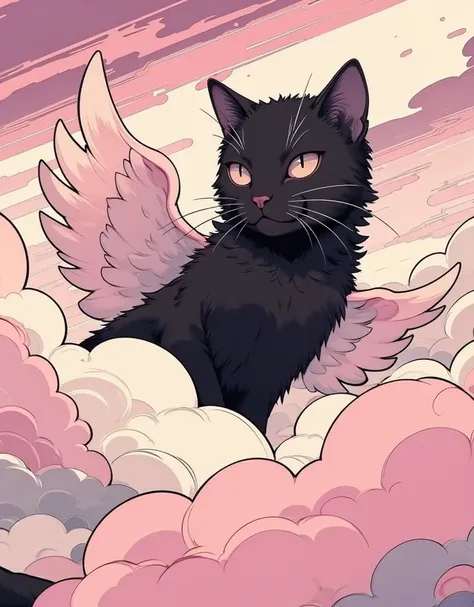 Oriental style cat Flux