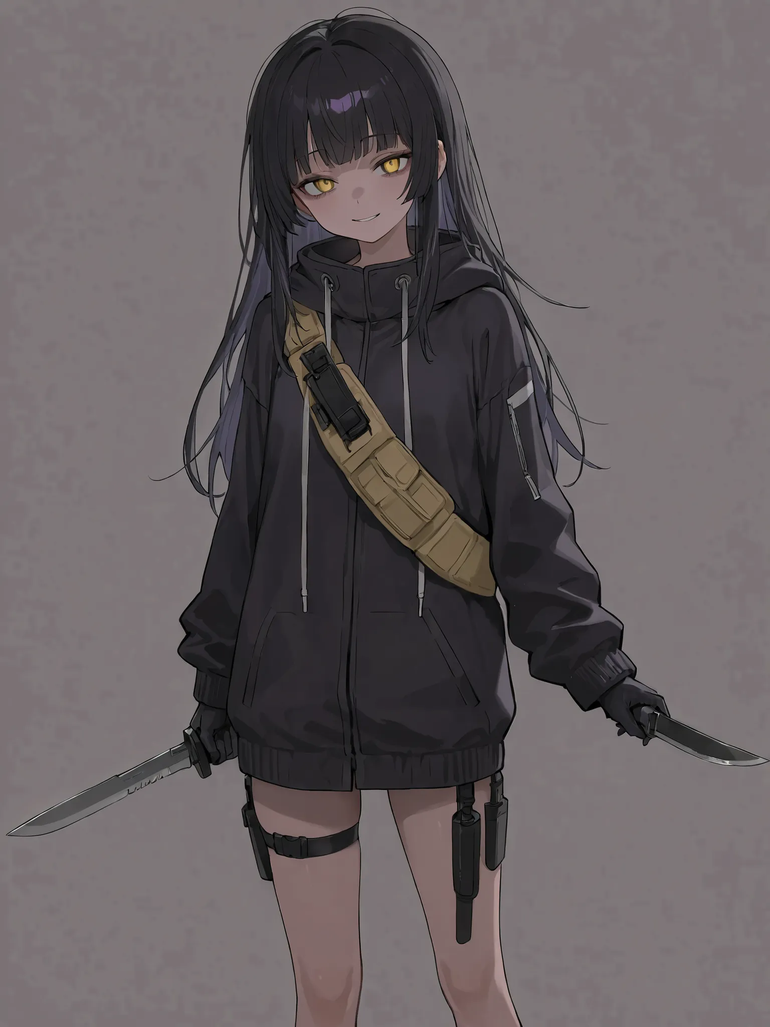 dark atmosphere、survival knife、Bad Smile、Togahimiko、Toga-chan 、