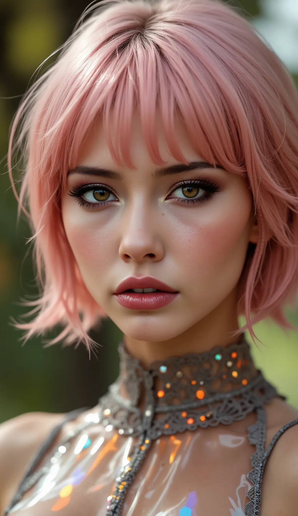  photorealism 16K realism, (Hyper-realistic proportional body, anatomically correct:1.3), ((ultra-fine digital art)), ((intricately detailed beautiful face)), (light pale complexion), BREAK, (small round head)),(high detailed realistic Super beautiful slim...