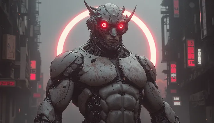 Full length detailed view. full sexy body, sexy muscle hybrid strong man and half cyborg animal, with big muscles looking into the camera, sexy muscle hyprid, hd realistic sharp details of the skin, beautyful eyes, cyborg hair, looking strong, a sexy mecha...