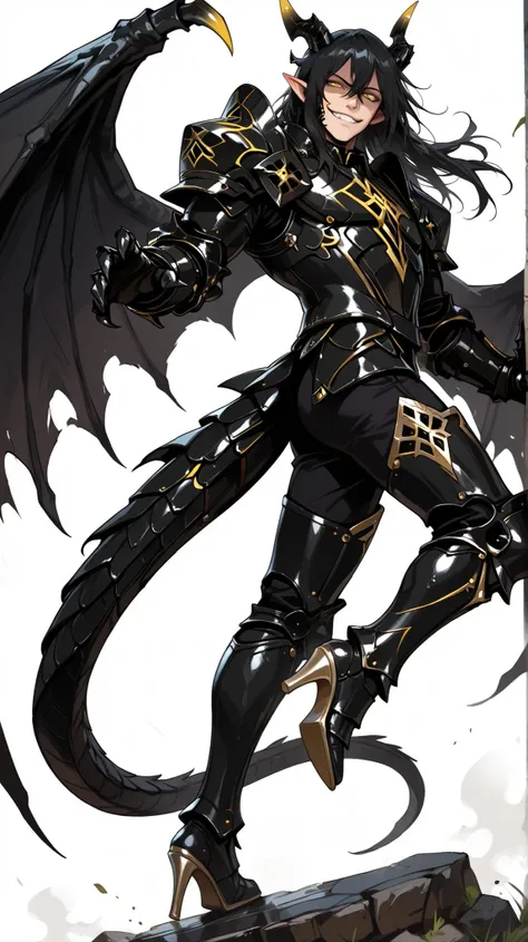 score_9, score_8_up, score_7_up, absurdres, 128K Ultra High Resolution, (masterpiece, best quality: 1. 5), high definition, highres, 8K wallpaper, CG, (((Anime))), (1 male), solo, lean body, (masculine), (floating in the air), weredragon, japanese anime st...