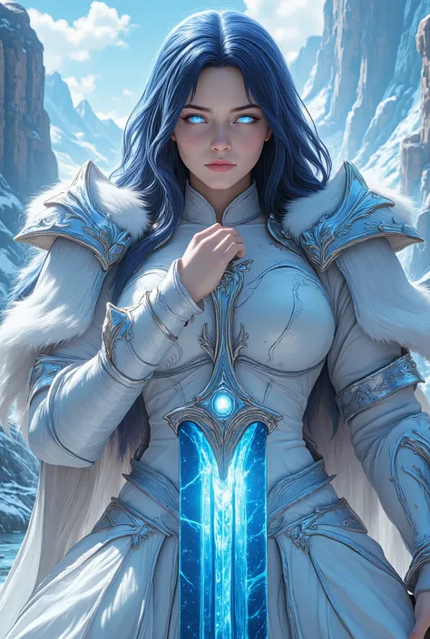 Sky, Land, Sea & Beyond—engineer the ultimate mount for interdimensional travel! Female Viking Riding Her's Ice Behemoth Direwolves, Score_9, Score_8_up, Score_7_up, Score_6_up, Score_5_up, Score_4_up, Source_anime, Tag1, Tag2, Quality_masterpiece, Anatomi...