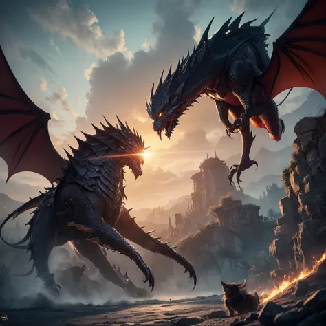 Dramatic Dragon Duel 🐲