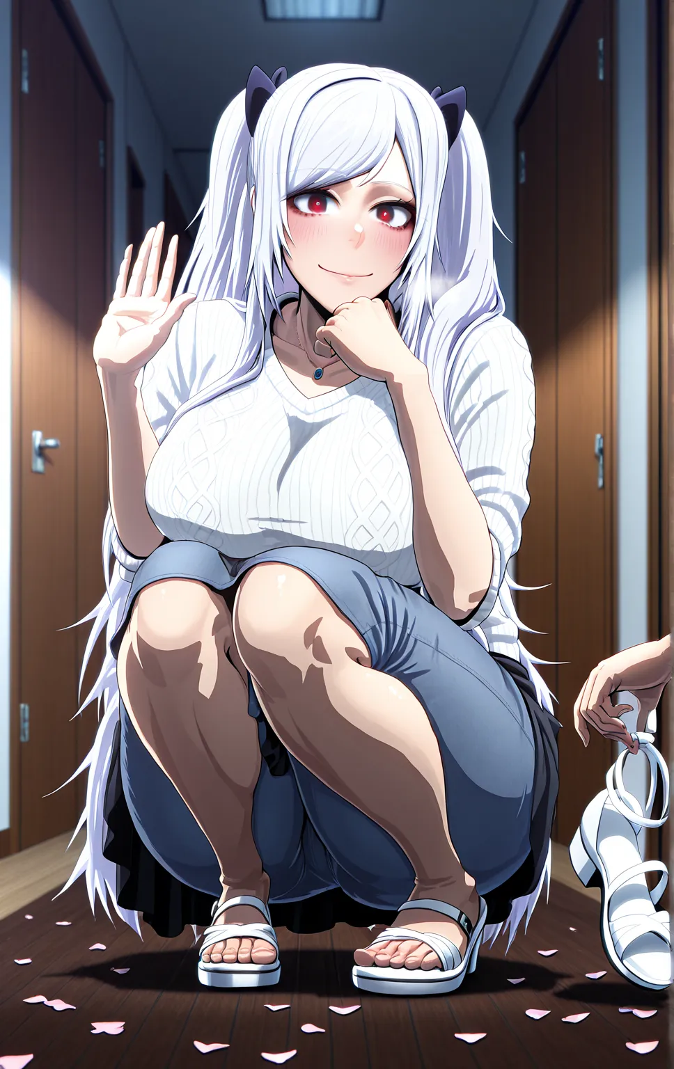 ssp, (anime coloring, anime screencap), shiny skin,, (minami koyogi-style:1.8), (j.k.-style:1.2), ((anatomical correct)), ((Cinematic, unreal engine, eye-catching, ambient occlusion, UHD, masterpiece)), ((perfect lighting, soft shadow)), perfect body, perf...