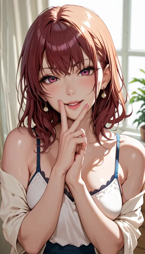 Nogami Izumi, Kninglings gesture, Another girl leaving in the background