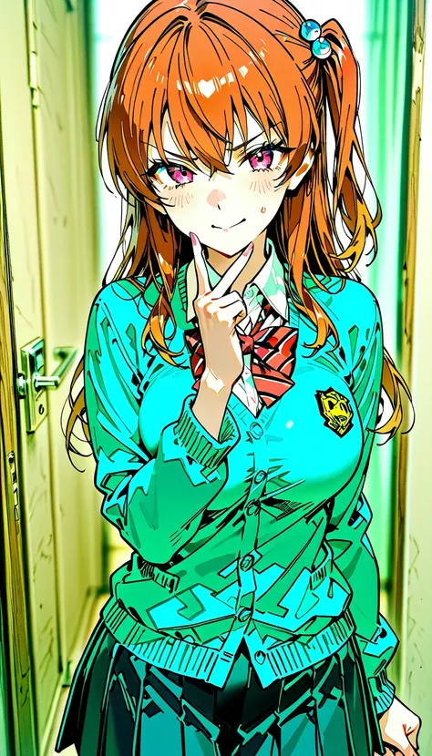 Nogami Izumi, Kninglings gesture, Another girl leaving in the background