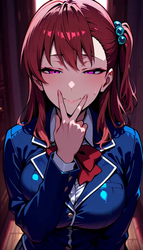 Nogami Izumi, Kninglings gesture, Another girl leaving in the background