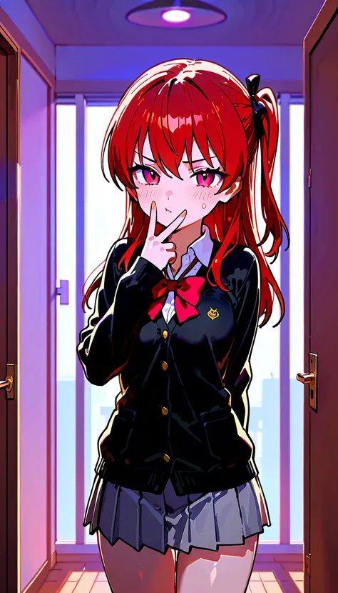 Nogami Izumi, Kninglings gesture, Another girl leaving in the background