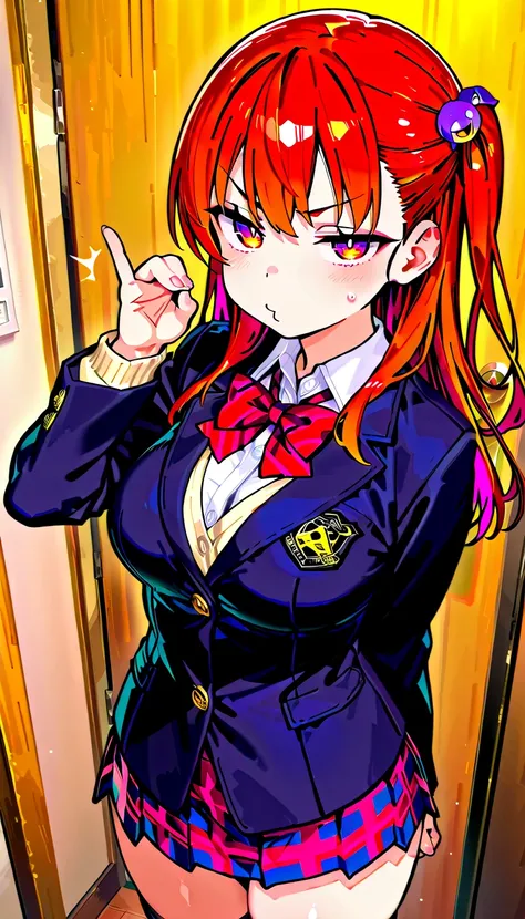 Nogami Izumi, Kninglings gesture, Another girl leaving in the background