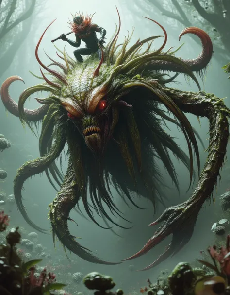 Somewhat reminds me of "shadow of mordor"...