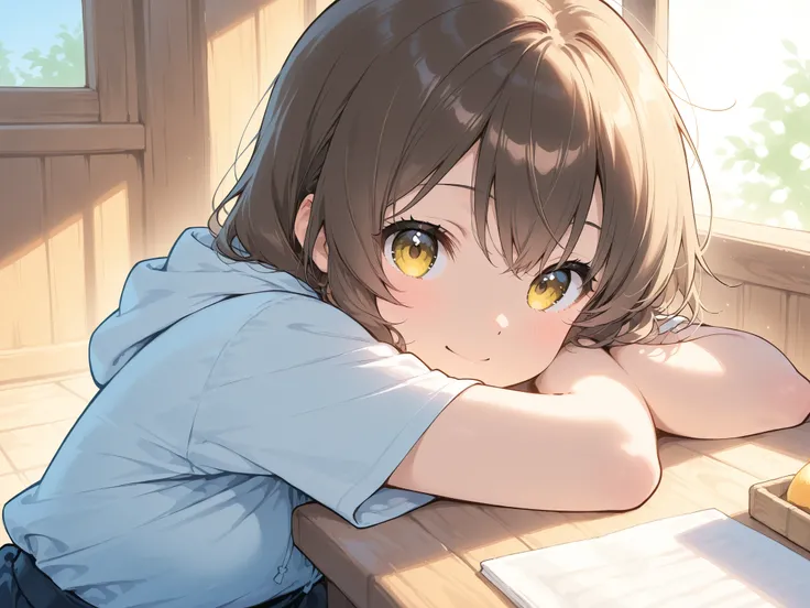 watercolor style、Light line drawing、the morning sun shines in、Nostalgic Scenery、hood memories、A house in the countryside where a pleasant breeze blows、Refreshing work
