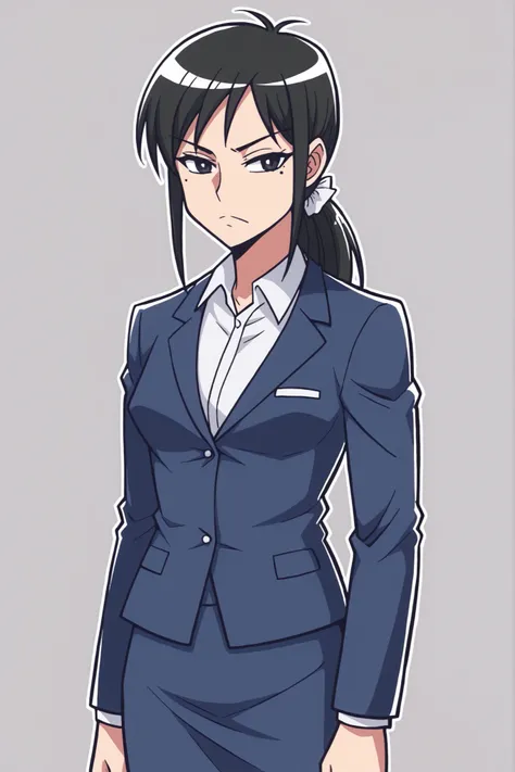 midori kuzuhara ( enomoto ),comic,2000s_(style),{{{chibi}}},manga style,simple,with rough sketch lines,line art,Minimalist portrait,in syonenmanga style,closed mouth,ideal ratio body proportions,medium breasts,{{{in Enomoto Shunji style,}}}
indor,office,of...