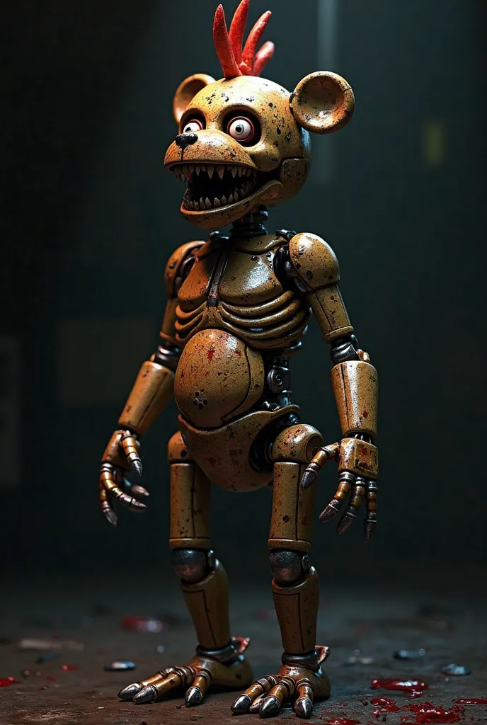 Fnaf 2 toy chica but naked 