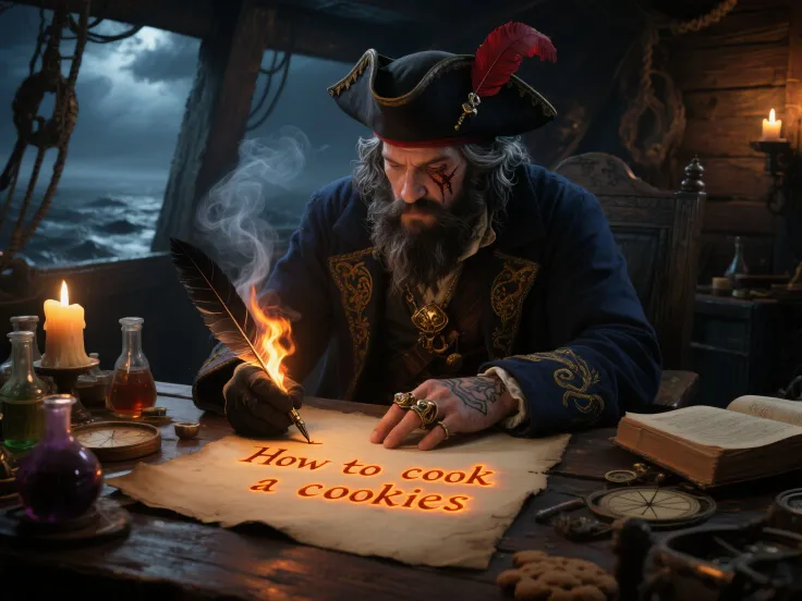 The Pirate's Secret Recipe: How to Cook a Cookies