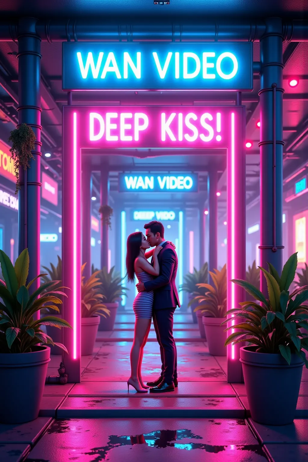 Wan Video - Deep Kissing!