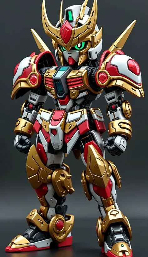 (masterpiece:1.5, best quality:1.5, extremely delicate:1.5), ((male:1.5)), Biomimetic humanoid Mecha, green eyes, fully enclosed shoulder guards, matching arm and leg guards, gemstone, full body, full armor, the design balances heavy with agility, organic ...
