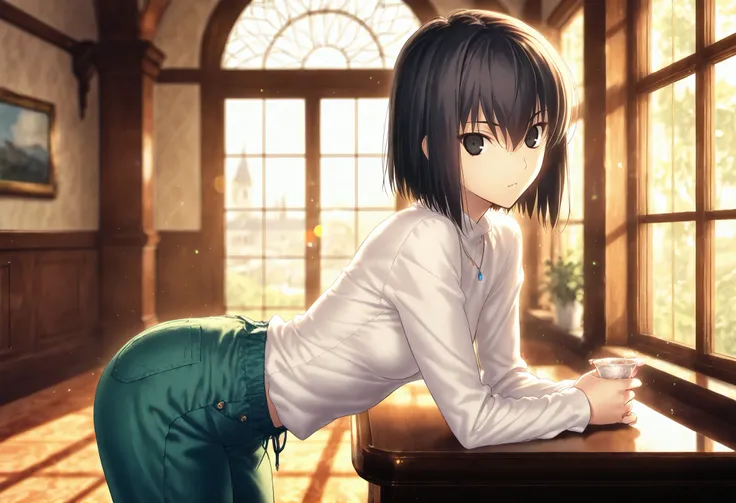 masterpiece, , absurdres, highres, detailed background, high resolution, masterpiece, necessary, detail, best quality, quality, necessary, details, High details, Precise, indoors ,(mansion, colorful light particles, powder light,),day lens flare, blurry ba...