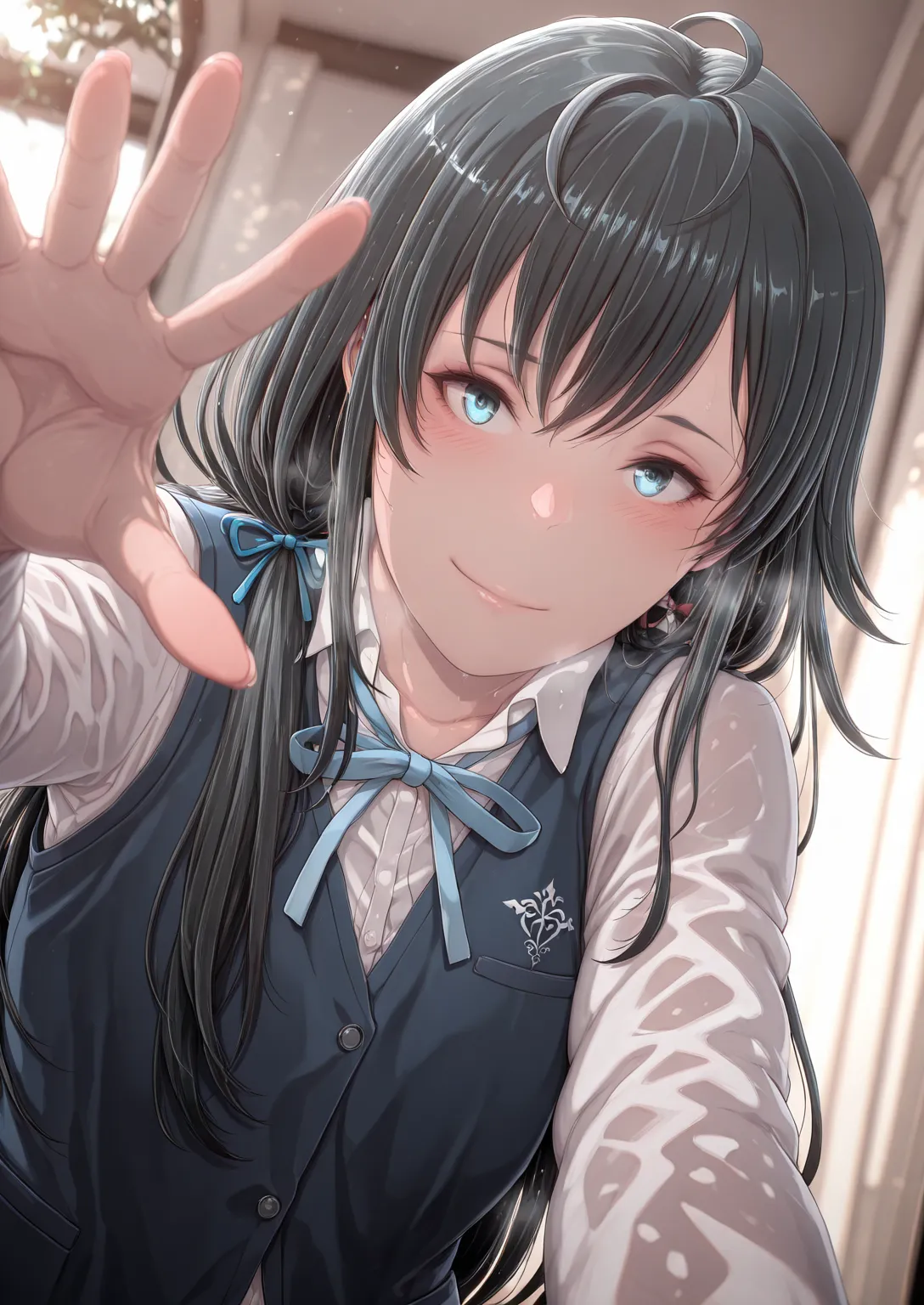 Ruberule, (anime coloring, anime screencap), shiny skin, (ivris-style:1.8), (butcha-u-style:1.2), ((anatomical correct)), ((Cinematic, unreal engine, eye-catching, ambient occlusion, UHD, masterpiece)), ((perfect lighting, dappled sunlight, soft shadow)), ...