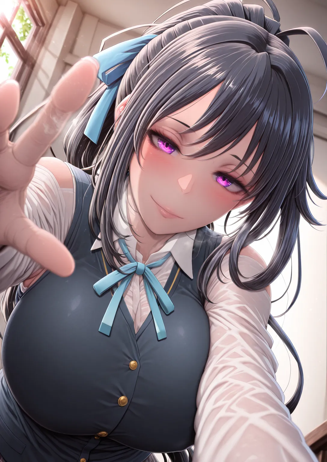 Ruberule, (anime coloring, anime screencap), shiny skin, (shiroshisu-style:1.8), (butcha-u-style:1.2), ((anatomical correct)), ((Cinematic, unreal engine, eye-catching, ambient occlusion, UHD, masterpiece)), ((perfect lighting, dappled sunlight, soft shado...