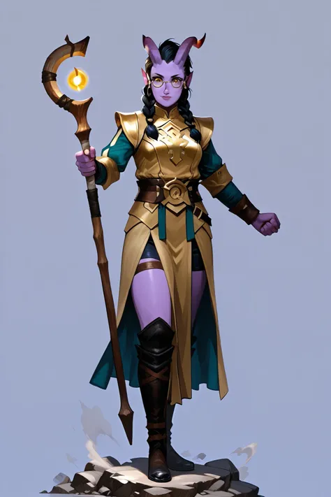 score_9, score_8_up, score_7_up, score_6_up, score_5_up, score_4_up, 
BREAK
(masterpiece: 1.0), best quality, perfect anatomy, perfect composition, perfection,
BREAK
cinematic lighting,
BREAK
1girl, DND character art. Tiefling, purple skin, golden eyes, ho...