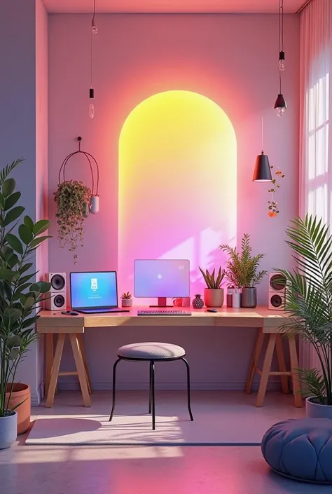 create a background. Utilize spotify, you tube, Google to listen to your music or watch your videos and series for 1,99