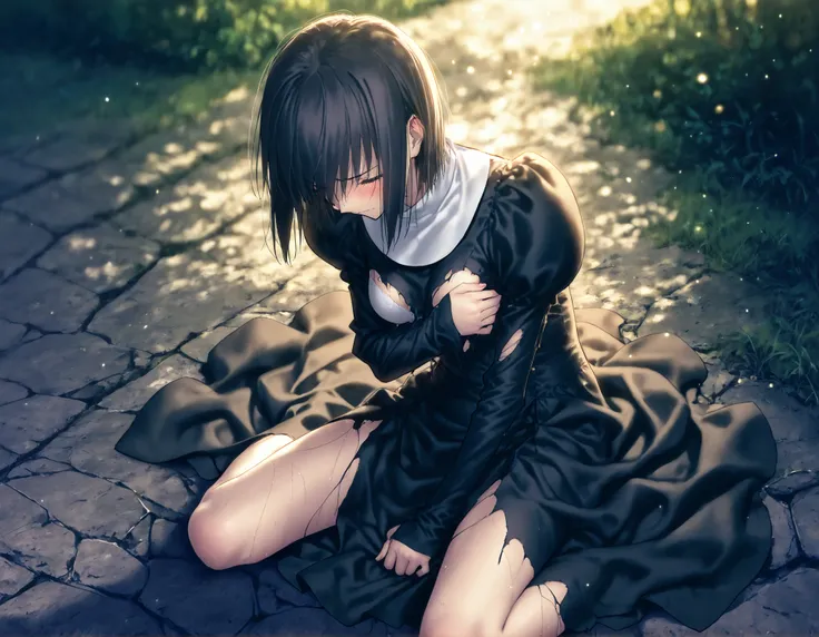 masterpiece, , absurdres, highres, detailed background, high resolution, masterpiece, necessary, detail, best quality, quality, necessary, details, High details, Precise, outdoors ,(colorful light particles, powder light,),night lens flare, blurry backgrou...