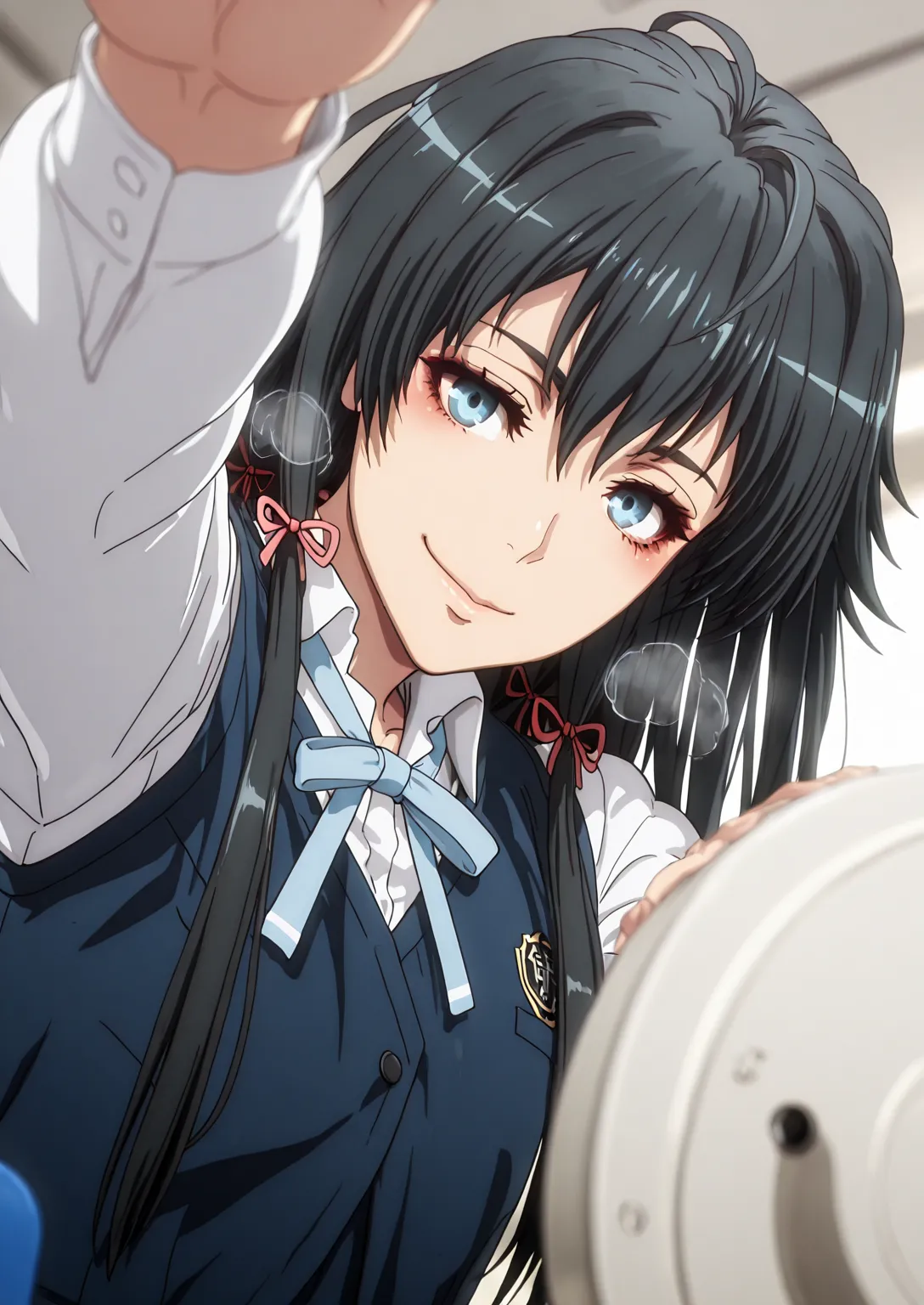 Ggstduel, (anime coloring, anime screencap), shiny skin, (ivris-style:1.8), (j.k.-style:1.2), (pepe_(jonasan)-style:1.4), ((anatomical correct)), ((Cinematic, unreal engine, eye-catching, ambient occlusion, UHD, masterpiece)), ((perfect lighting, dappled s...