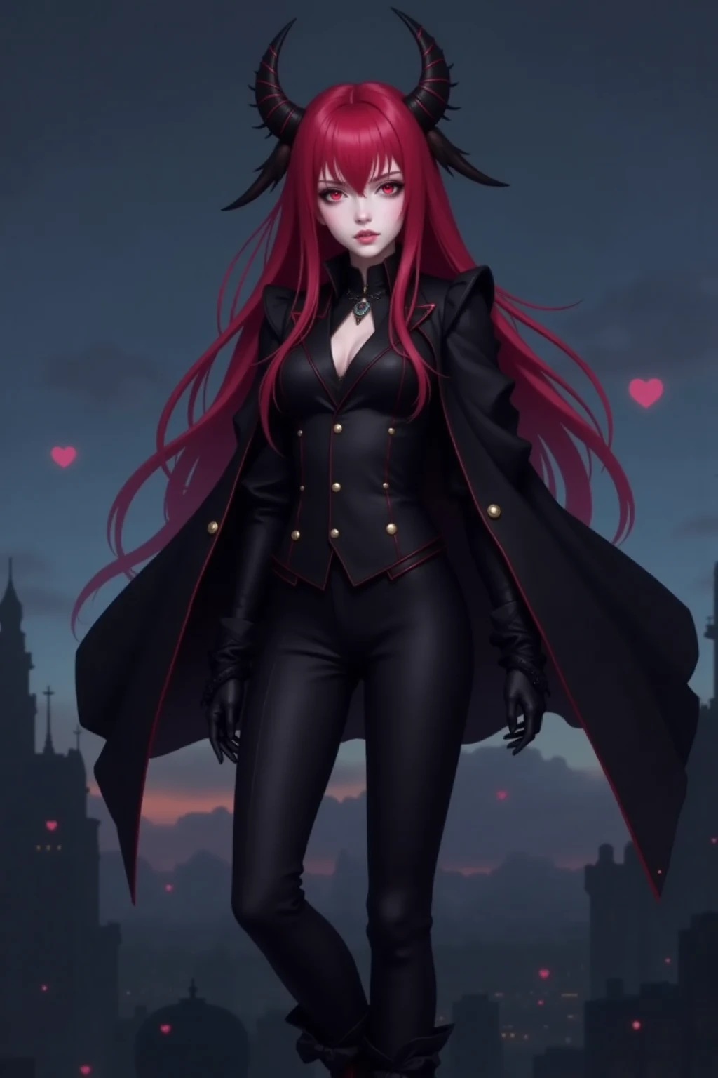 anime girl with long red hair standing on legs, Macross Delta, Broken Sky cinematic, Katana Zero video game character, Macross Delta splash art,  screenshot of the animated movie , Movie opening shot, Gainax anime style, The mystic (As Mystique) is Krenz Kushart (Krenz Cushart , Cinematic Keyframes, Zone of the Enders,  Gore Animation , Animated keyframes