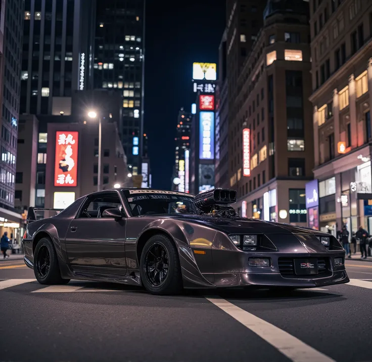  street racer,tuning car,bodykit,full car,highly detailed,chevrolet,camaro,1990