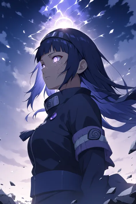 (masterpiece), (RAW 8K), (anime-real fusion), (cinematic lighting), (medium close-up shot), (dramatic composition), (soft rim light), (studio-grade detail), (ultra high-res skin texture), (natural facial expression), (no weapon), (no distortion), ((Hinata ...