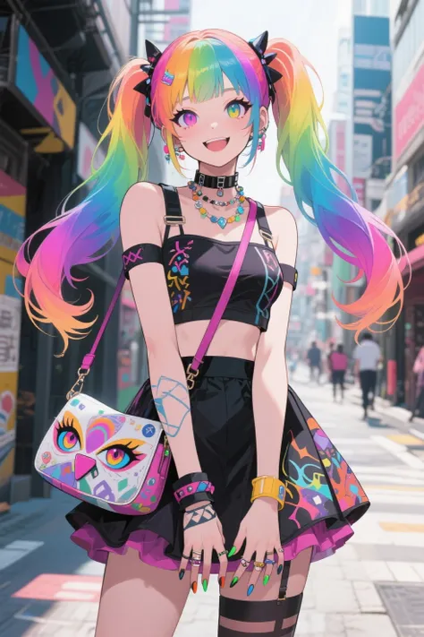 闪耀彩虹少女