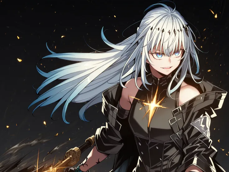 alone, 1 boy, and short, small character, short character, Character 1.50 meters tall, and short, young character, character with male body of Vanitas from "Vanitas no Carte", male character;

sparkling white hair, the character's hairstyle must match that...