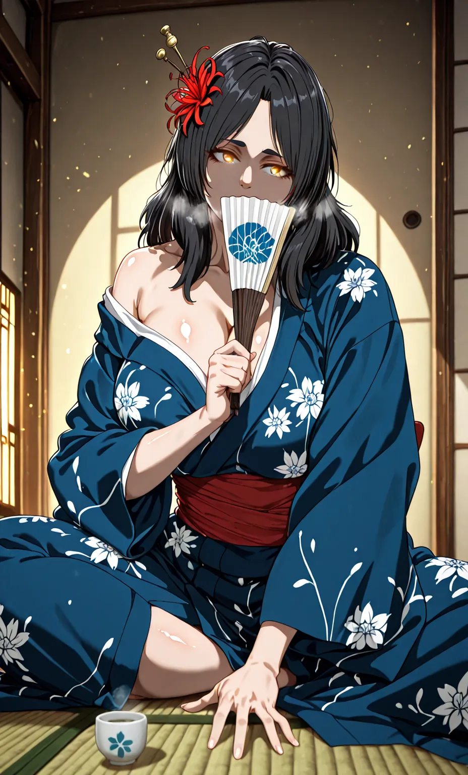 Babu-style, (anime coloring, anime screencap), shiny skin, (marumoru-style:1.8), (horori_(halloweenday309)-style:1.2), (puuzaki_puuna(punopupupu)-style:1.2), (zonda_(solid_air)-style:1.4), ((anatomical correct)), ((Cinematic, unreal engine, eye-catching, a...