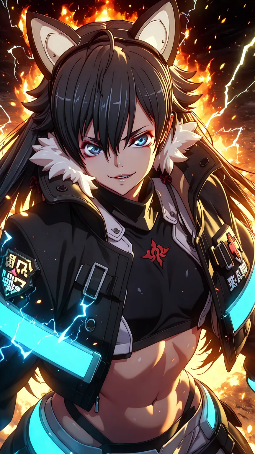 Ggstduel (code Geass-style:2.0), (anime coloring, anime screencap), shiny skin, (marumoru-style:1.6), (horori_(halloweenday309)-style:1.2), (puuzaki_puuna(punopupupu)-style:1.2), (zonda_(solid_air)-style:1.4), ((anatomical correct)), ((Cinematic, unreal en...