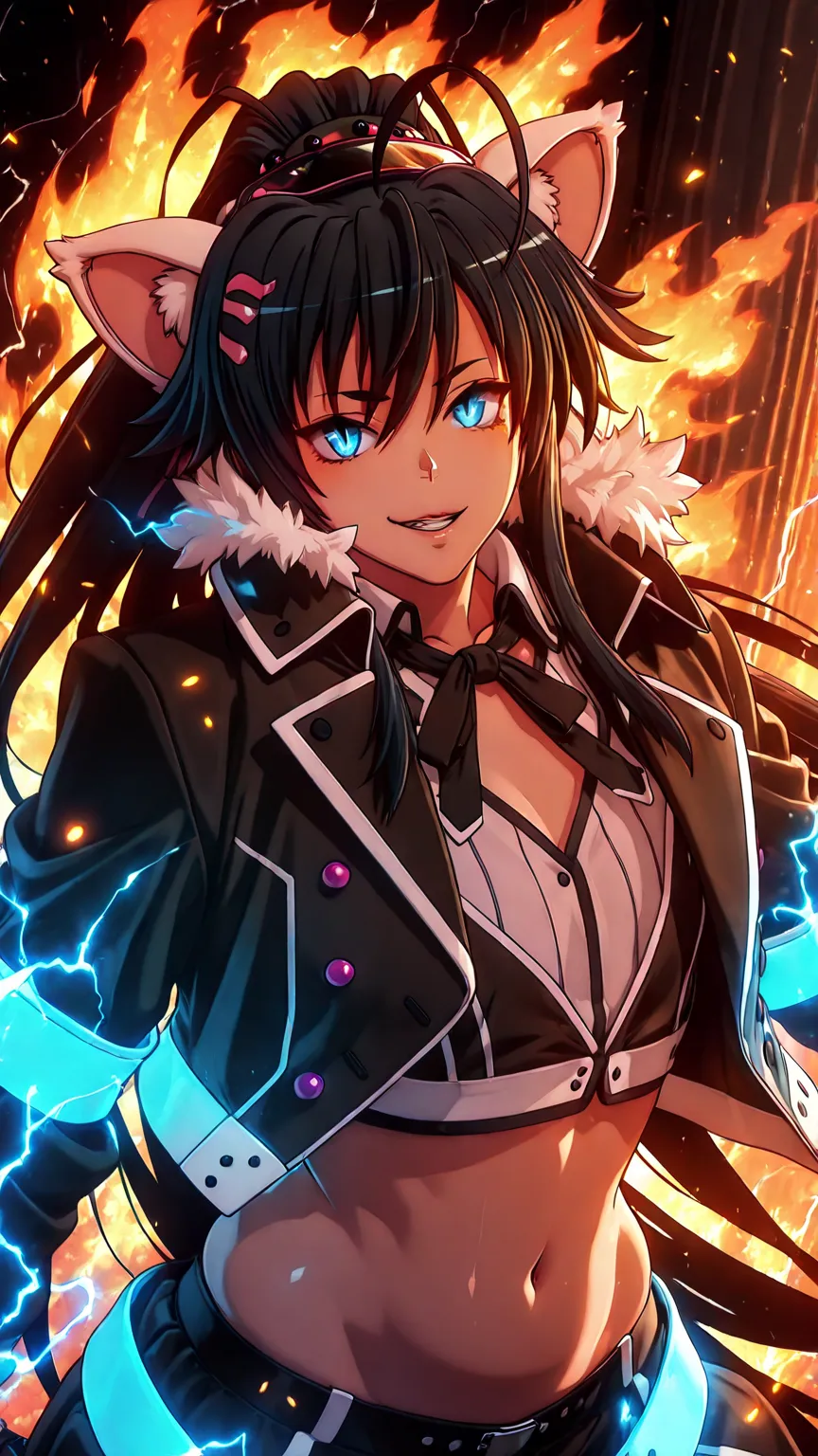 Ggstduel (High School DxD-style:2.0), (anime coloring, anime screencap), shiny skin, (marumoru-style:1.6), (horori_(halloweenday309)-style:1.2), (puuzaki_puuna(punopupupu)-style:1.2), (zonda_(solid_air)-style:1.4), ((anatomical correct)), ((Cinematic, unre...