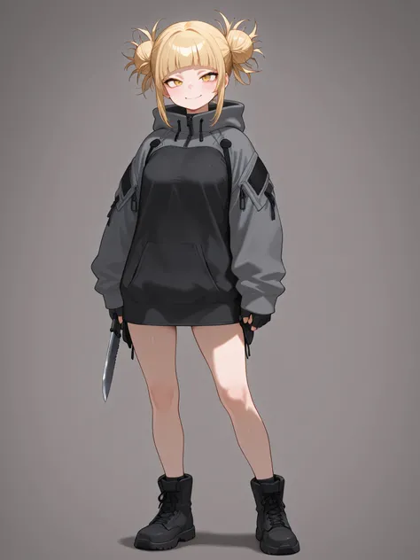 survival knife、bad smile、Toga Himiko、Tōga-chan 、Tactical Hoodie、Erotic、
