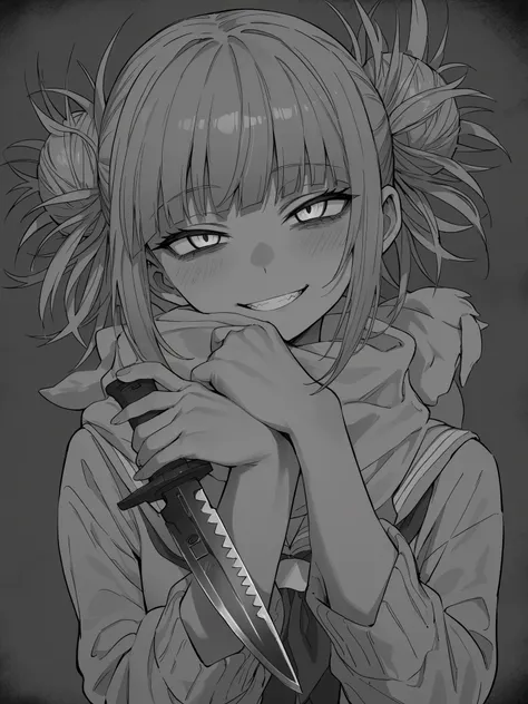 survival knife、bad smile、Toga Himiko、Tōga-chan 、Dark Atmosphere