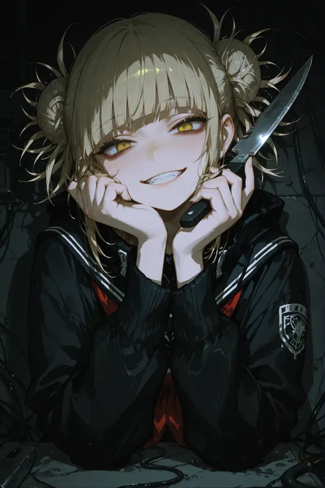 survival knife、bad smile、Toga Himiko、Tōga-chan 、Dark Atmosphere