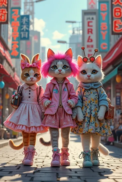 네온마치의 고양이들 / ネオン町の猫ちゃん達 🐱✨ 