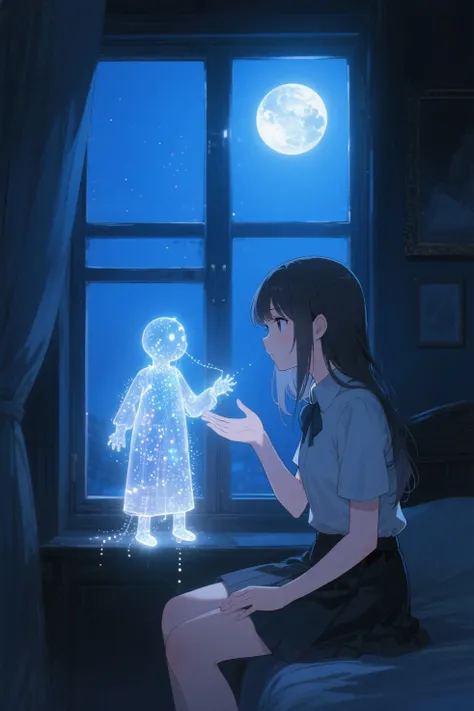 幻想的な月の夜✨