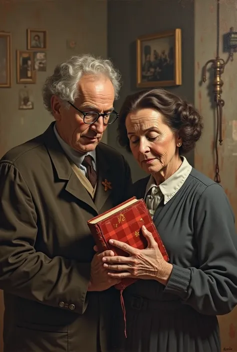 Anne Frank's parents in her 40s and fifties must give them the diary