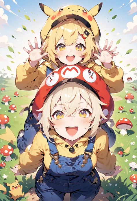 Mario and Pikachu loved it.