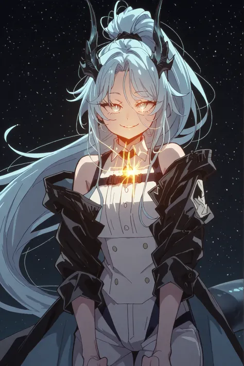 alone, 1 boy, young male character, character with height and body of Lloyd de Saloum from "Tensei Shitara Dai Nana Ōji", the character is a young boy;

white hair, hairstyle like Sylpha Langlis from "Tensei Shitara Dai Nana Ōji", hair tied in a very long ...