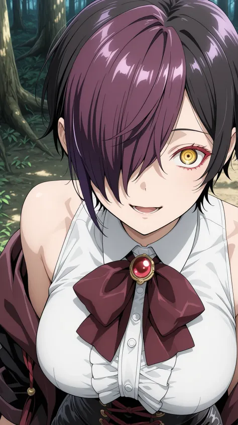 nihiro ,ishura
High quality , best quality , masterpiece, High Resolution , anatomically correct,anime Coloring
Detailed hair color(LoRA:nihilo), Detaile Hairstyle(LoRA:nihilo) ,screencap
1girl,solo, Cool woman, adult
, black hair, purple hair, streaked ...
