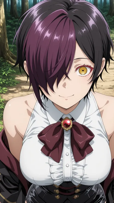 nihiro ,ishura
High quality ,  best quality , masterpiece,  High Resolution , anatomically correct,anime Coloring
Detailed hair color(LoRA:nihilo), Detaile Hairstyle(LoRA:nihilo) , anipai_style, anime screencap, anime coloring
1girl,solo, Cool woman, adult...